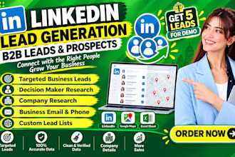 do b2b lead generation, linkedin sales navigator email list building