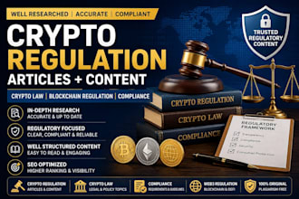 crypto regulation articles crypto law blockchain compliance