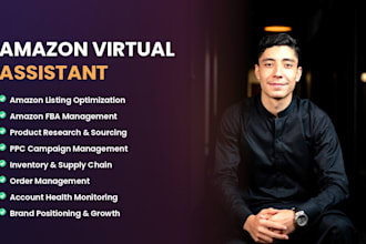 manage your entire amazon business as your virtual assistant
