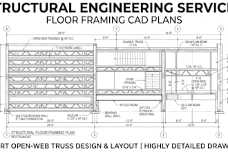 design floor truss plans and structural floor framing layouts