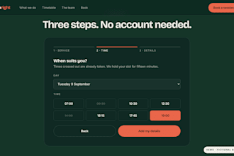add an online booking system to your website