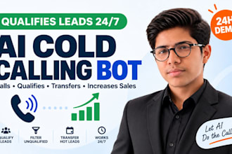 build ai calling bot for cold calling and lead qualification