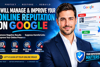 manage and improve your online reputation on google