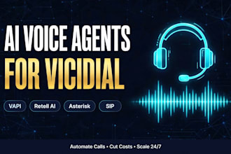 build ai voice agent for vicidial asterisk with vapi retell ai