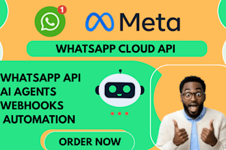 build a whatsapp ai agent and automation using whatsapp API