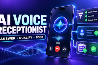 build an ai voice receptionist that books appointments