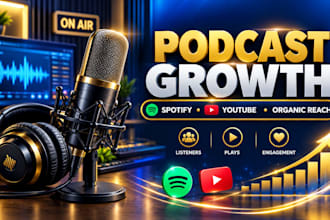 promote your podcast audio or video for organic audience growth