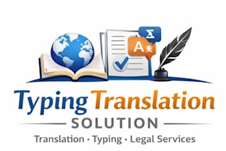 do professional english to tamil translation and typing