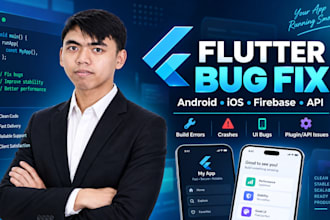 fix bugs in your flutter android and ios app