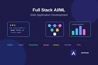 ibuild full stack ai ml web application