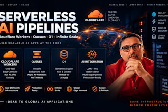 build serverless ai pipelines on cloudflare workers, queues, d1