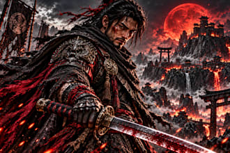 create cinematic game key art and steam capsule art