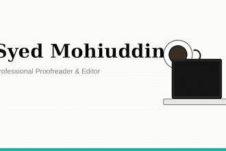 proofread and edit your articles, blogs and content