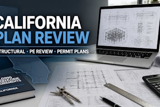 review california engineering plans for approval and pe seal