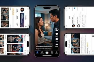 do ai short drama app, video streaming app, short video app, live streaming app