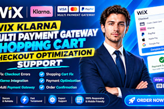 do wix klarma multi payment gateway shopping cart checkout optimization support