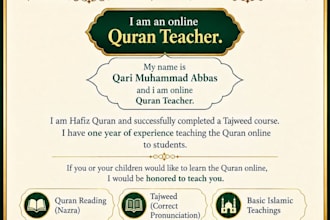 teach quran online with tajweed