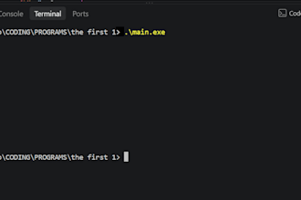 write, fix, or debug simple c programs