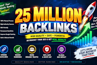 do manual backlinks for your web page and landing