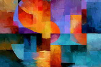 design cool abstract digital art