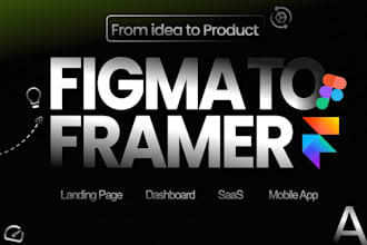 design a world class framer website