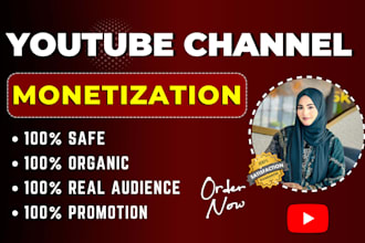 do channel promotion for complete youtube monetization