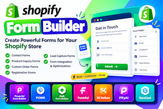 setup shopify form builder powerful powr hulk formful sk helium pify ai surecust