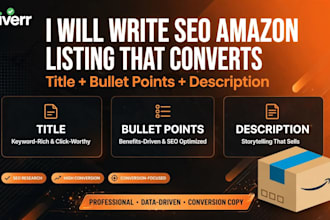 write amazon product description with SEO to boost sales