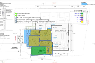 prepare full building structural and architectural boq and cost estimation