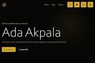 design and build a professional business website