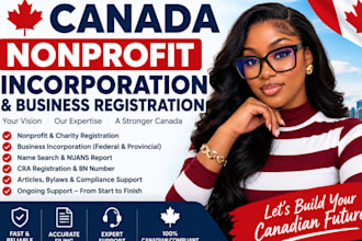 do canada business registration nonprofit incorporation and charity registration