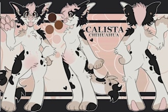 furry ref sheet fursona ref sheet furry reference sheet anthro ref sheet nsfw