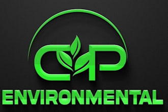 design modern 3d green leaf eco environmental business logo