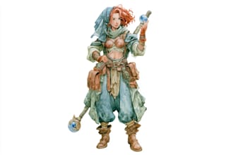 illustrate your d and d character portrait