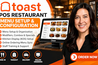 setup and configure your toast pos restaurant menu