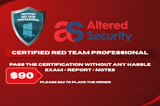 make you pass crtp certification