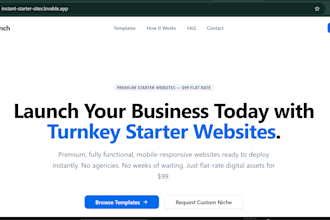 do professional turnkey website design for your business in 24 hours