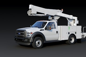 do 3d scan data truck model, custom ford car design 3d scanned vehicle stl file