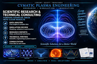 research and analyze scientific and technical data