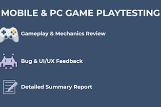 test your indie game
