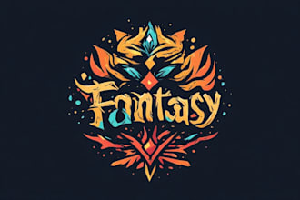 make fantasy logo for your brand