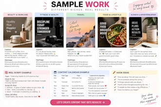 write engaging instagram reels scripts, captions and hooks