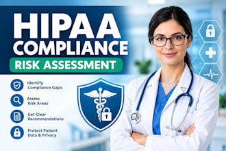 provide hipaa compliance risk assessment and healthcare compliance