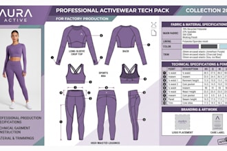 athleisure tech pack activewear tech pack
