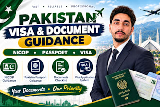 provide professional pakistan visa and document guidance