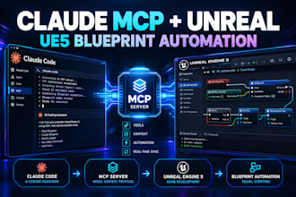claude mcp unreal engine ue5 blueprints scripting automation unreal editor ue5
