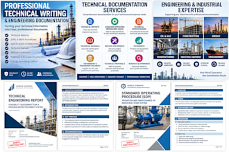 create professional technical and business documentation