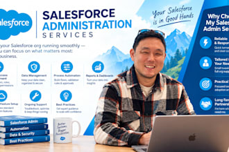 provide salesforce administration training, support and service