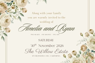 create elegant cards and invitations
