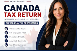 prepare and file your canadian t1 personal tax return